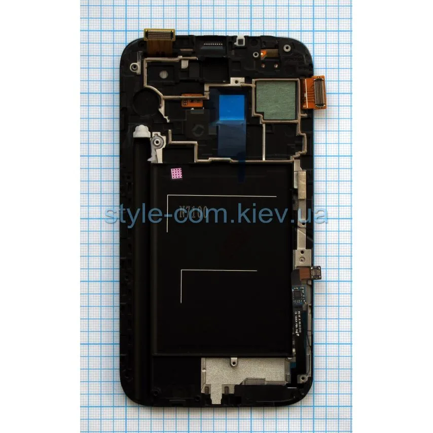 Дисплей Samsung TFT 5,5 дюймів сірий з сенсорним екраном і рамкою