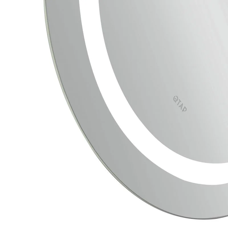 Дзеркало Qtap Gemini 650х900 LED підсвічування сенсорне антизапотівання овальне
