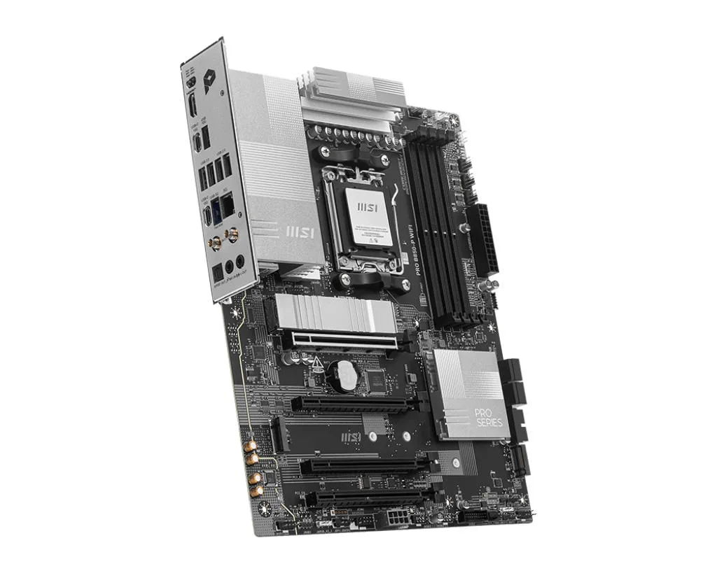 Материнcька плата MSI PRO B850-P WIFI sAM5 B850 4xDDR5 M.2 HDMI Wi-Fi BT ATX