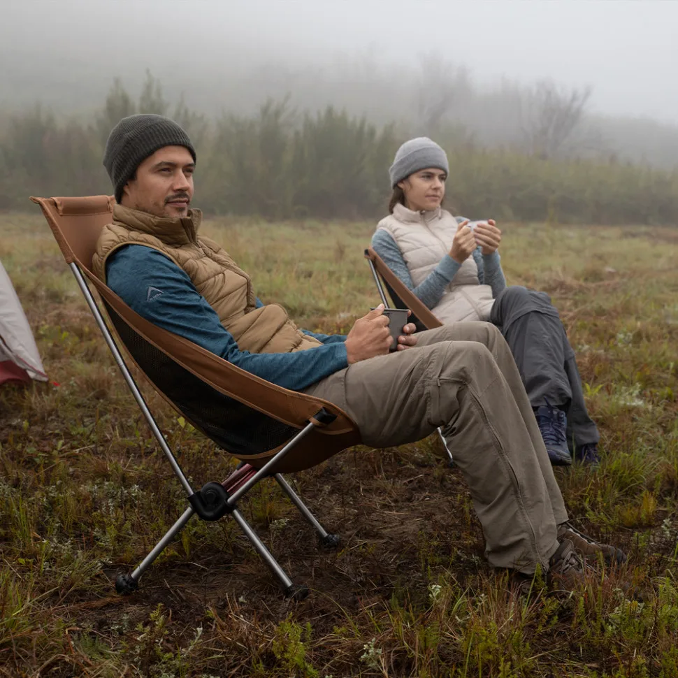 Крісло складане ультралегке Naturehike Оксфорд 600D 44х46х103 см Помаранчеве