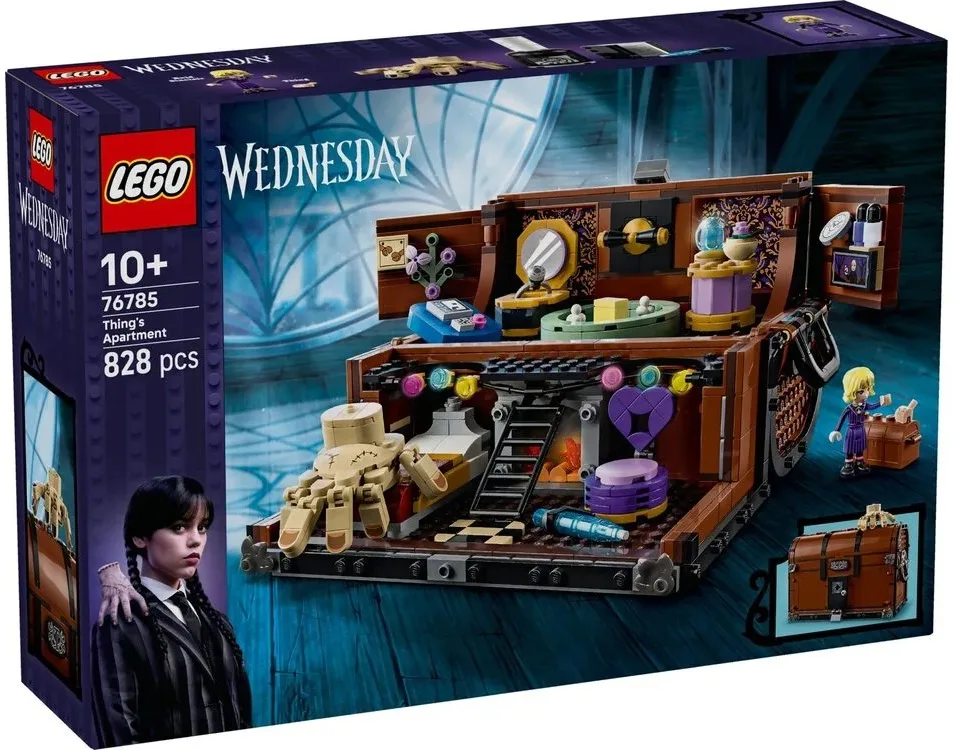 Конструктор LEGO Wednesday 828 деталей різнокольоровий