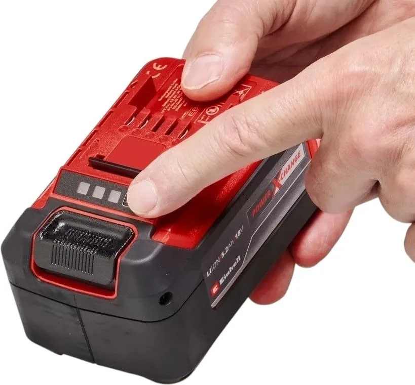Акумулятор та зарядний пристрій Einhell Li-Ion 18V 5.2Ah Червоний