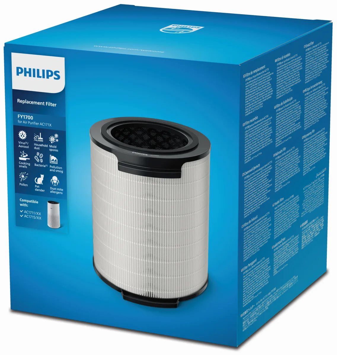 Фильтр Philips 3-в-1 HEPA активированный уголь 12 месяцев
