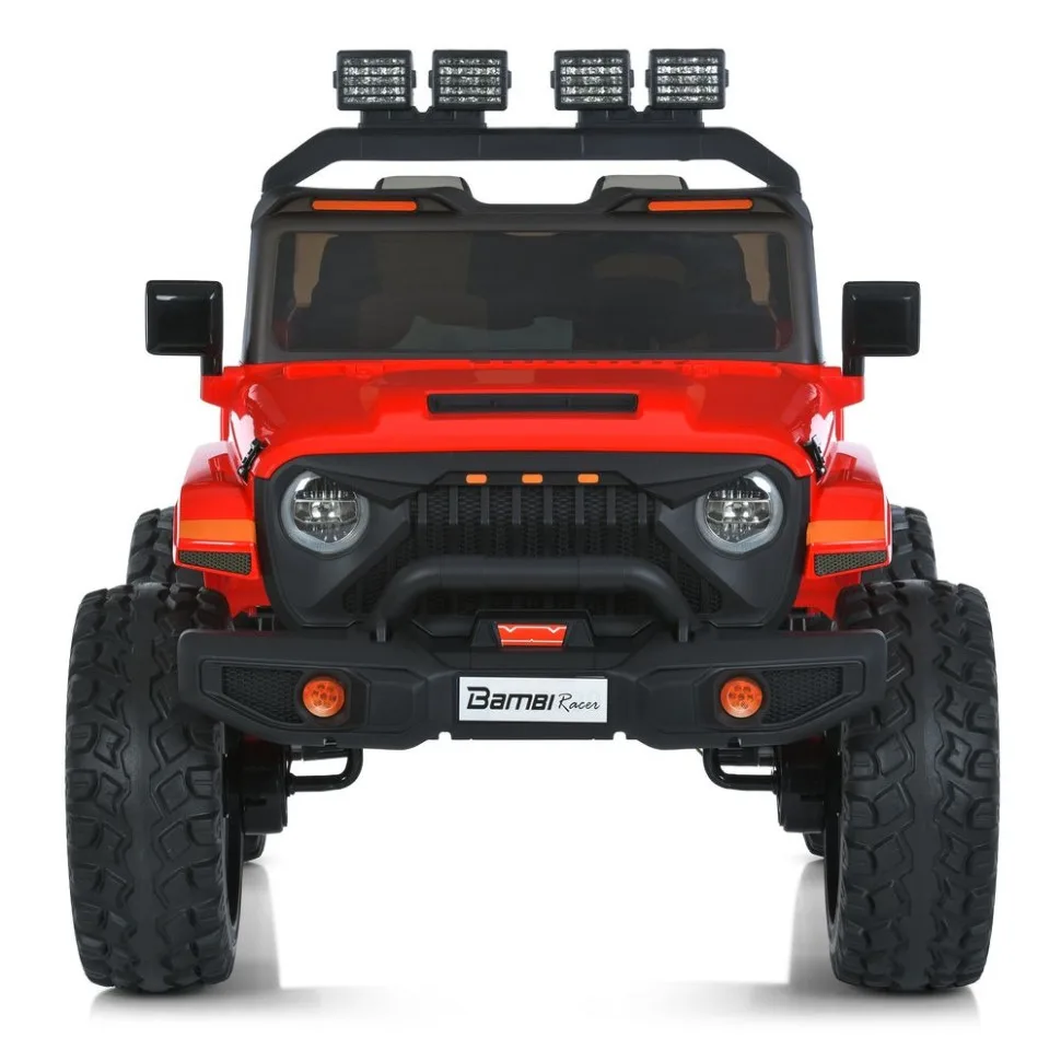 Дитячий електромобіль Bambi Racer пластик 113х87х92 см Червоний