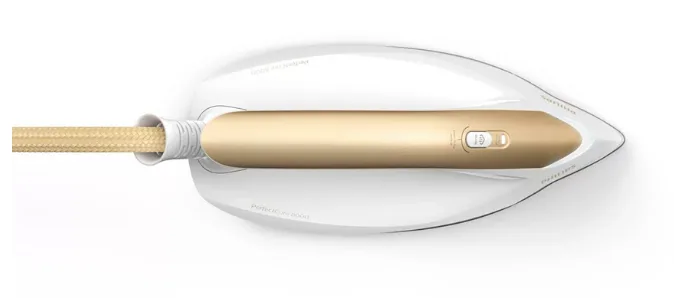 Парогенератор Philips 2700 Вт SteamGlide Elite 1800 мл Білий із золотим