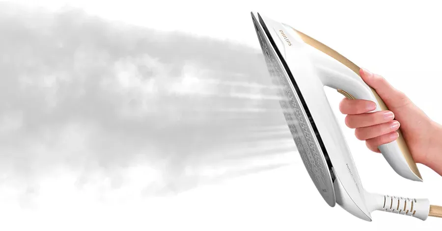Парогенератор Philips 2700 Вт SteamGlide Elite 1800 мл Білий із золотим