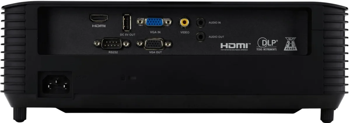 Проєктор Acer X139 WXGA, 5000 lm, 1.54-1.72