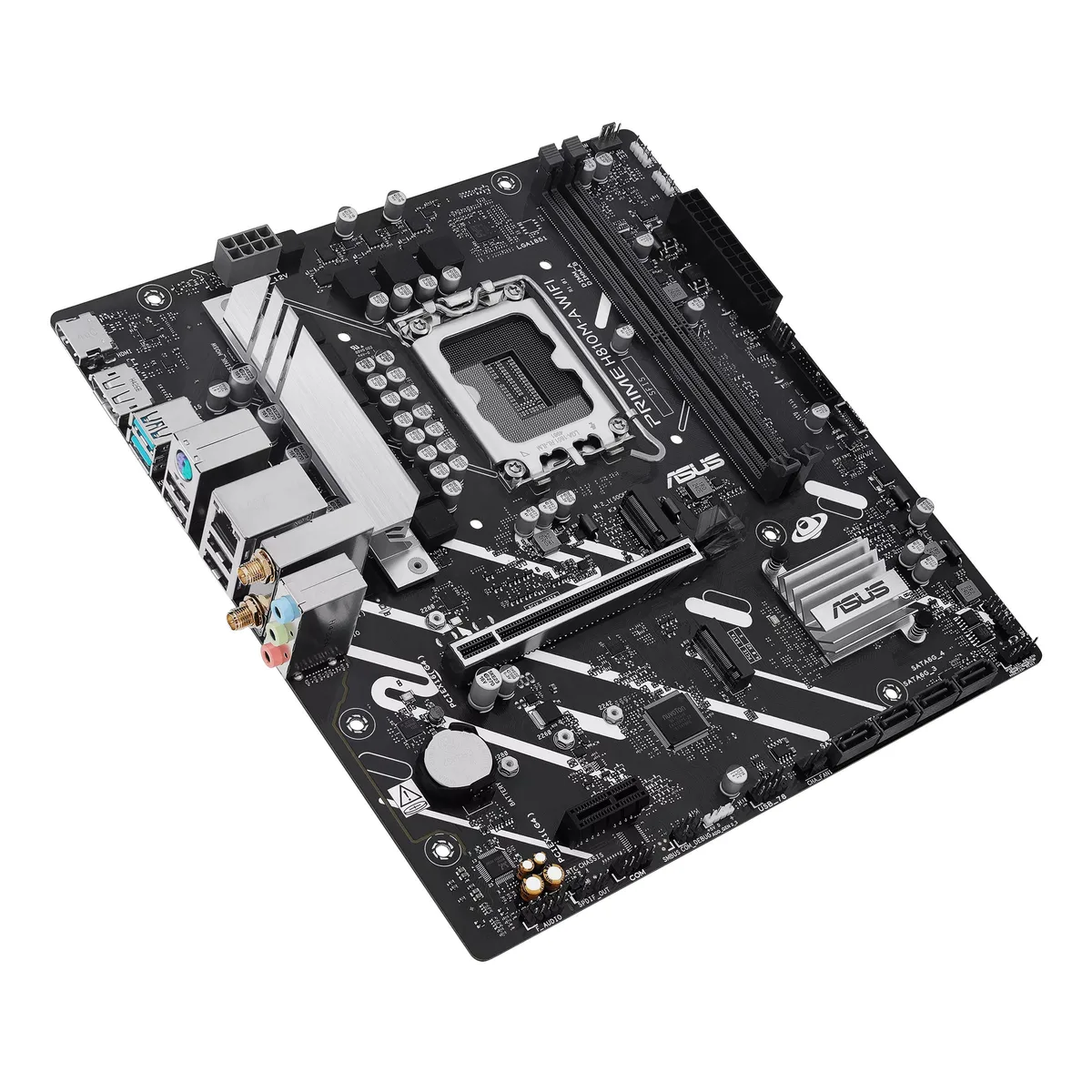 Материнcька плата ASUS PRIME H810M-A WIFI s1851 H810 2xDDR5 M.2 HDMI DP Wi-Fi BT ATX