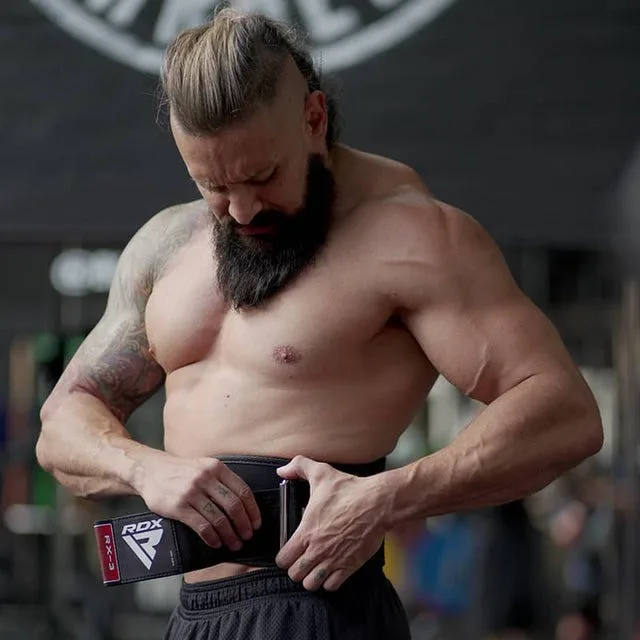 Пояс для важкої атлетики RDX Inc неопрен L чорний 15 см 10 мм