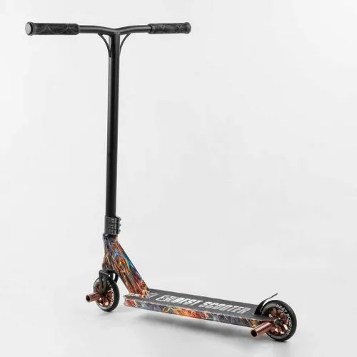 Трюковой самокат Best Scooter HIC-система с ПЕГИ алюминиевый диск для детей и подростков