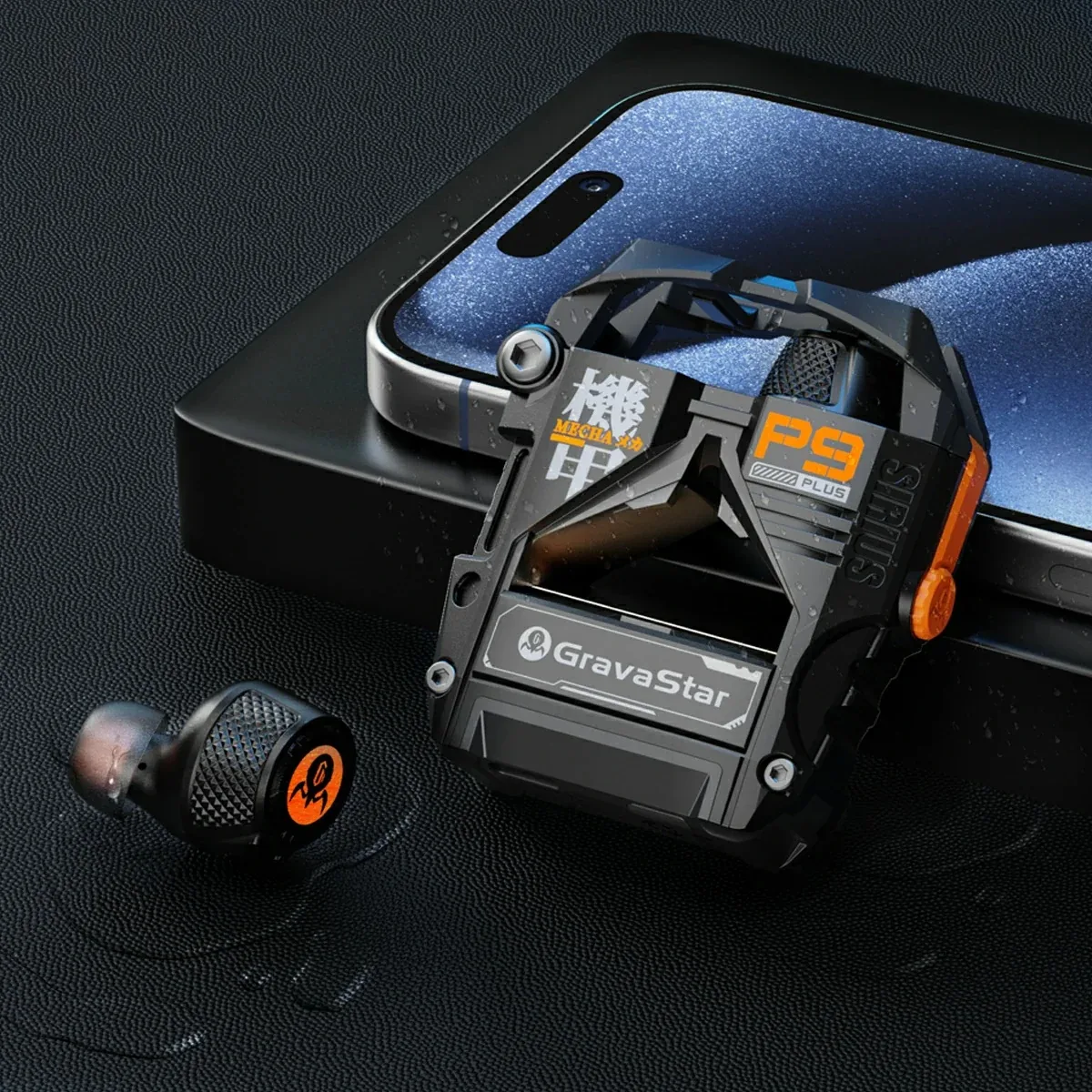 Наушники TWS Gravastar Sirius Plus, BT 5.3, черный