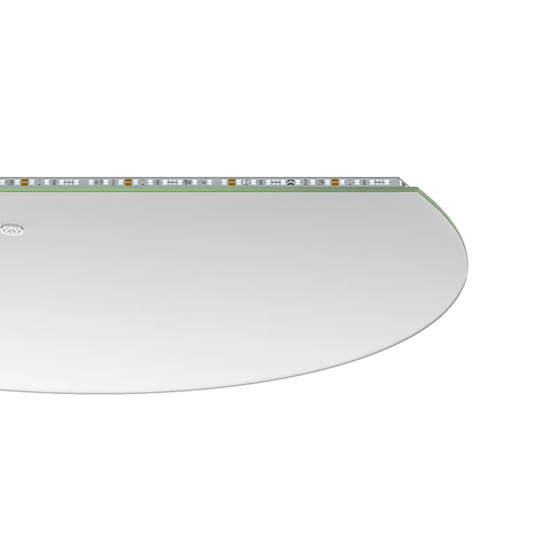 Дзеркало настінне LED 90x70 см алюмінієве сенсорне IP44 MIXXUS PREMIUM