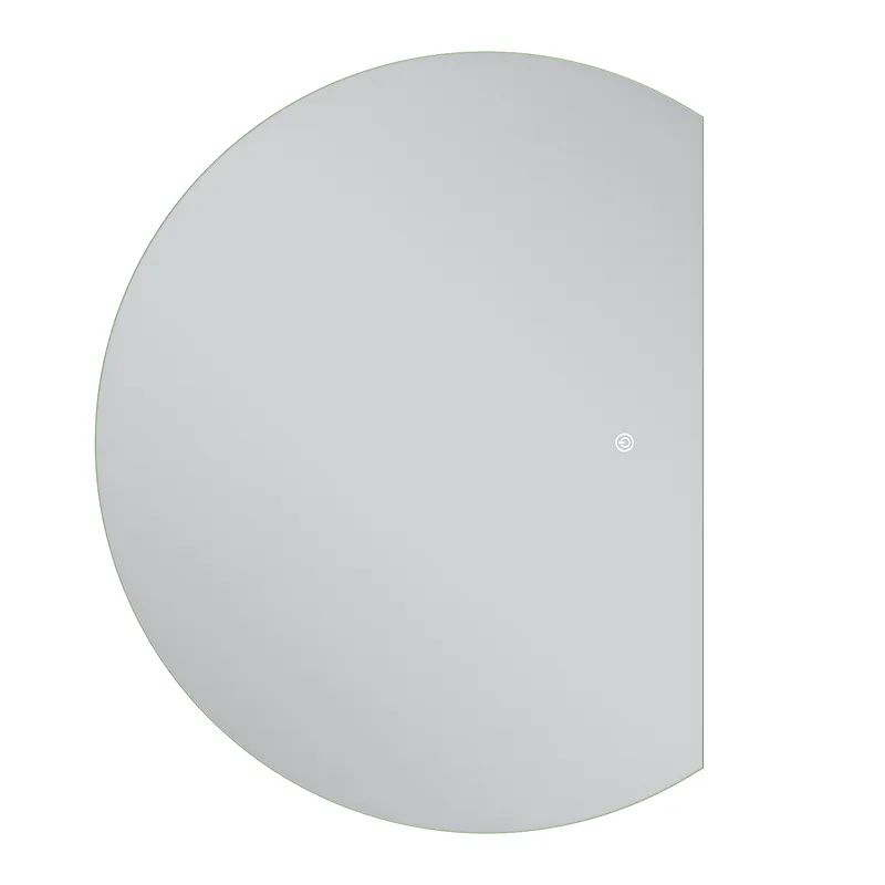 Дзеркало настінне LED 90x70 см алюмінієве сенсорне IP44 MIXXUS PREMIUM
