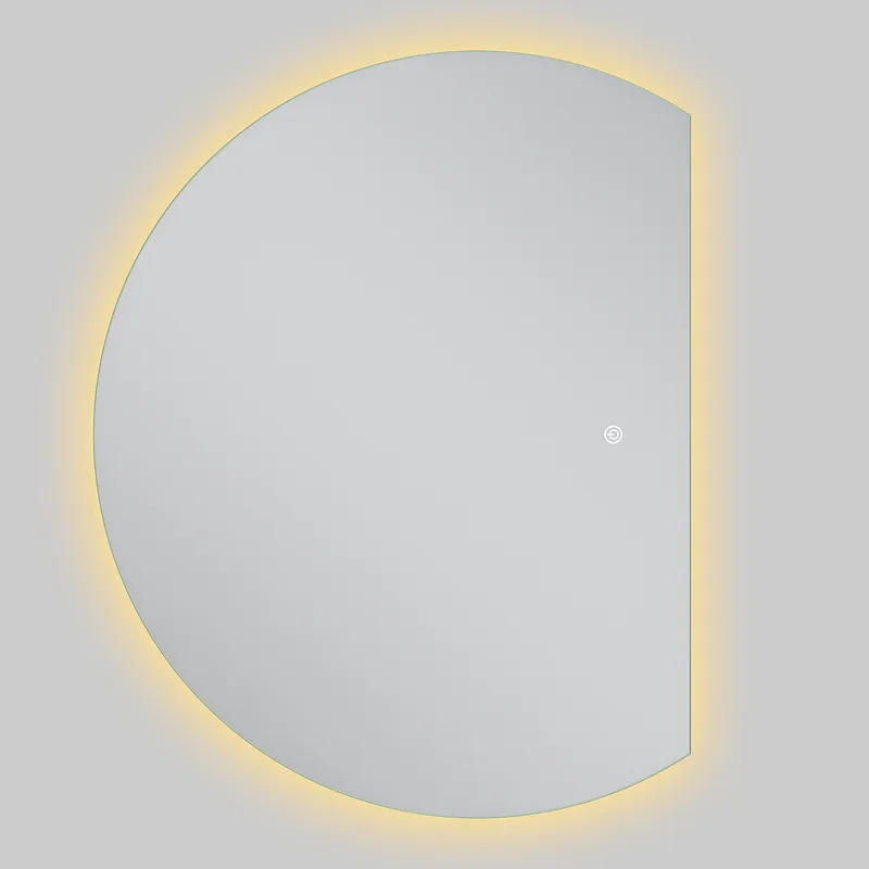 Дзеркало настінне LED 90x70 см алюмінієве сенсорне IP44 MIXXUS PREMIUM