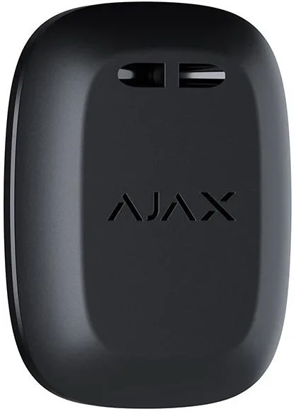 Беспроводная двойная тревожная кнопка Ajax DoubleButton, jeweller, беспроводная, черная.