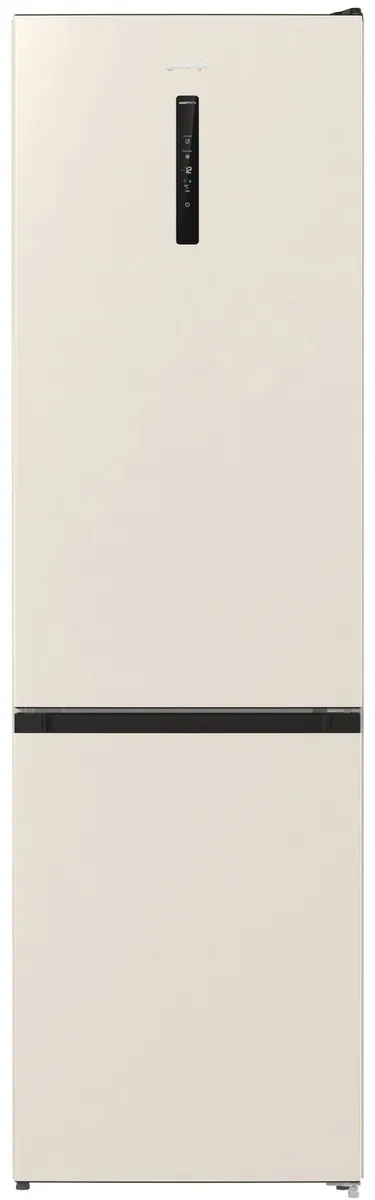 Холодильник Gorenje NRK6202AC4 з нижньою морозильною камерою, 200х60х60 см, 2 двері, об'єм 235(96) л, клас енергоефективності А+,