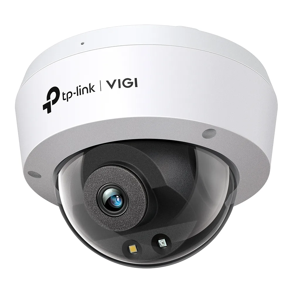 IP-камера TP-LINK VIGI C250-4, PoE, 5 Мп, 4 мм, H265+, IP66, купольная, цветное ночное видение, уличная