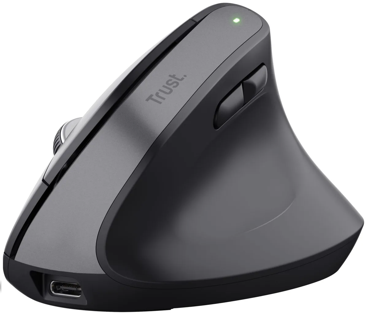 Миша Trust Bayo + Ergonomic, BT/WL/USB-A, чорний