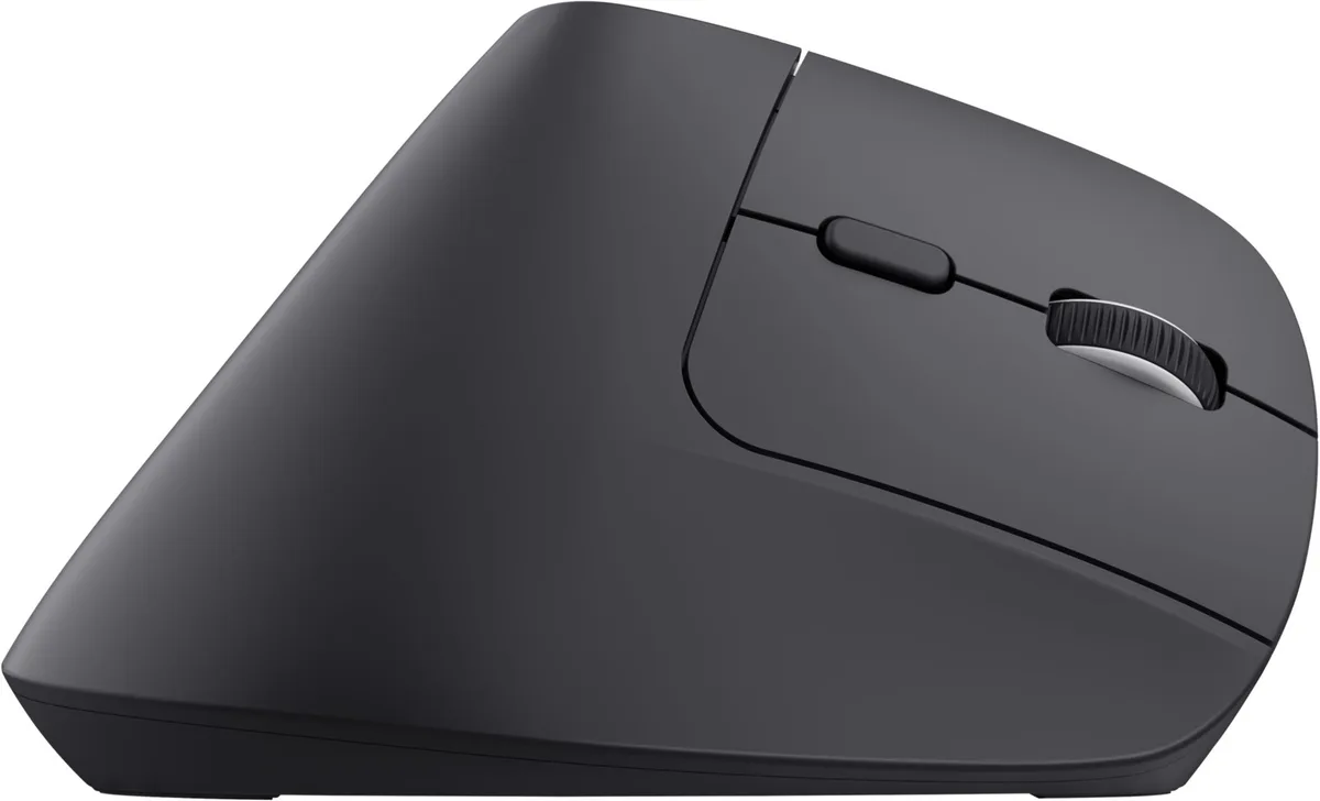 Миша Trust Bayo + Ergonomic, BT/WL/USB-A, чорний