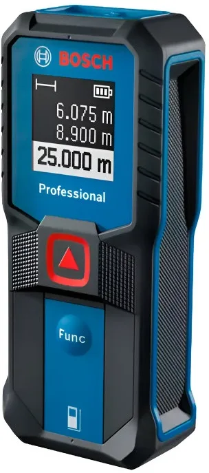 Далекомір лазерний Bosch Professional 25м точний вимірювальний пристрій для будівництва і ремонту