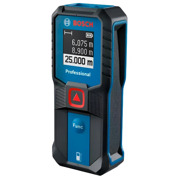 Далекомір лазерний Bosch Professional 25м точний вимірювальний пристрій для будівництва і ремонту
