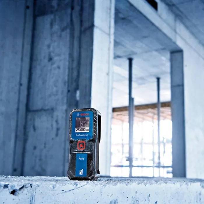 Далекомір лазерний Bosch Professional 25м точний вимірювальний пристрій для будівництва і ремонту