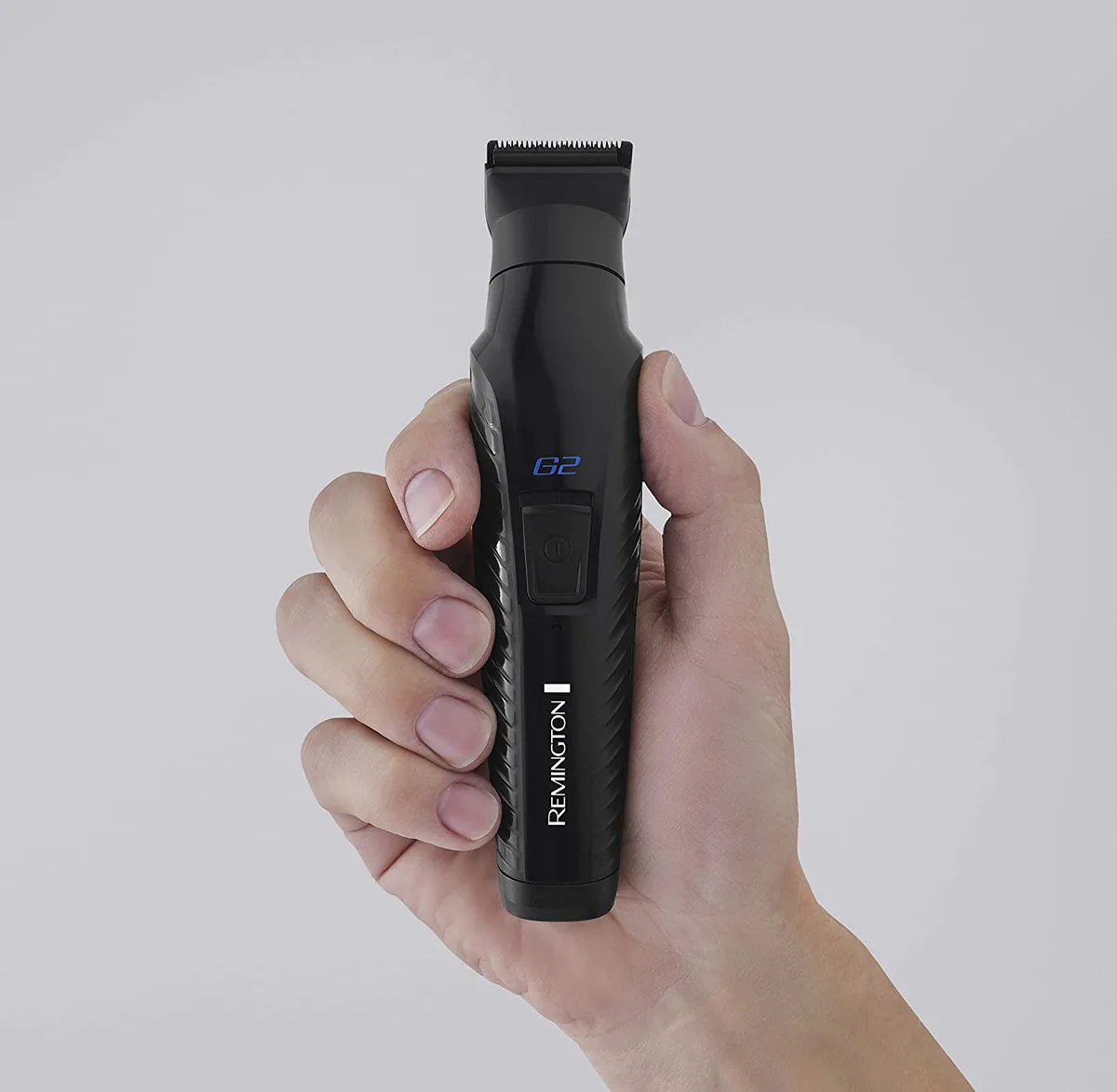 Набір для стрижки Remington G2 Graphite: універсальний тример для волосся, вусів, бороди, носа та тіла, акумуляторний, 5 насадок,