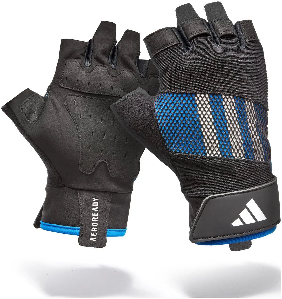 Рукавички Adidas поліестер M синій