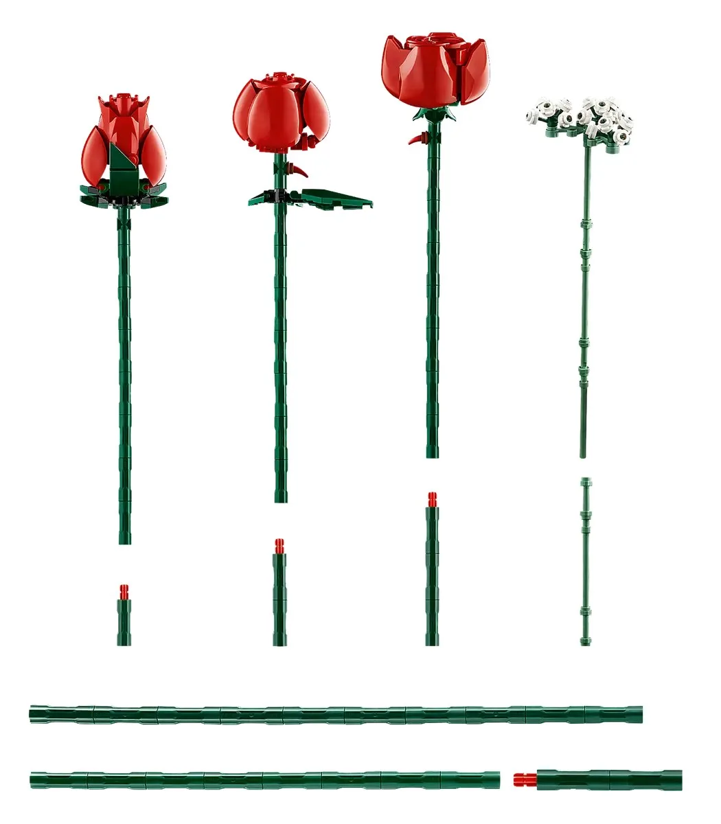 Конструктор LEGO Icons Botanicals Букет троянд