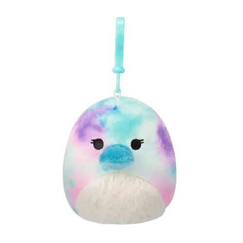М'яка іграшка на кліпсі Squishmallows Каченос Бріндал 9 см м'який персонаж для ігор та відпочинку