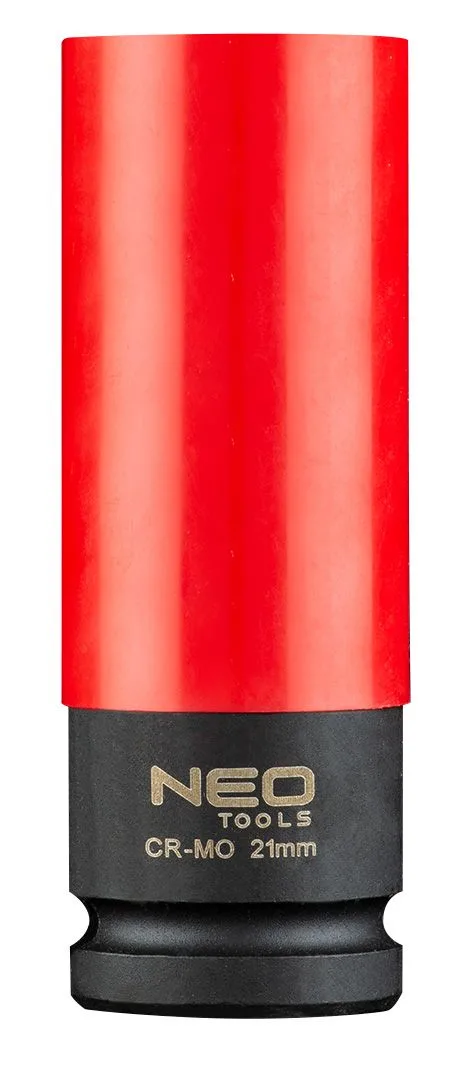 Набір торцевих насадок Neo Tools сталь 1/2" 17 19 21 мм 3 шт