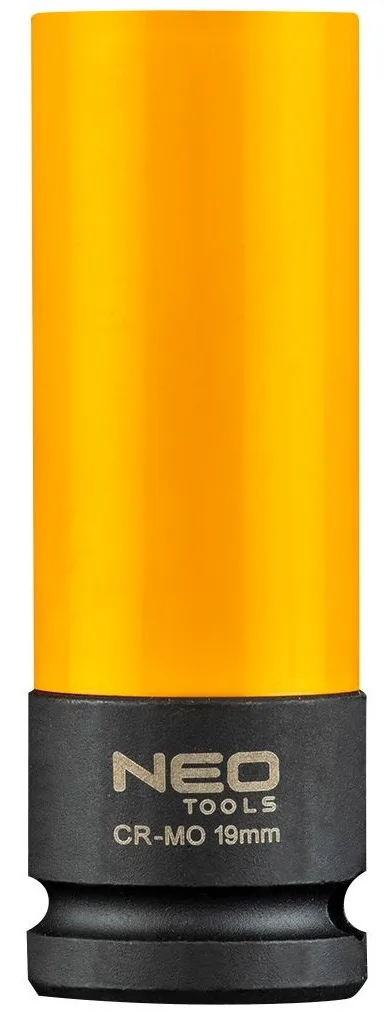 Набір торцевих насадок Neo Tools сталь 1/2" 17 19 21 мм 3 шт