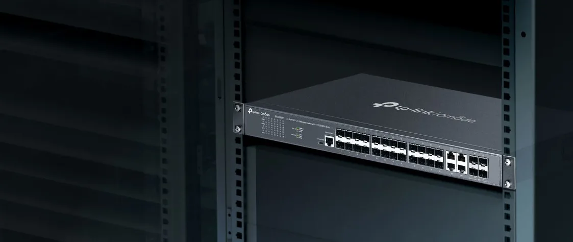 Комутатор TP-LINK SG3428XF 24xSFP, 4xSFP+, Керований L2