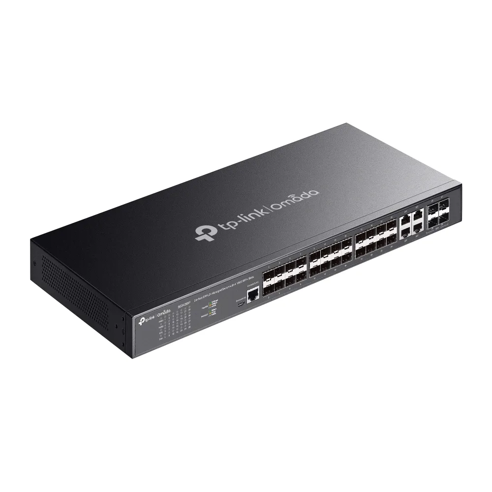 Комутатор TP-LINK SG3428XF 24xSFP, 4xSFP+, Керований L2