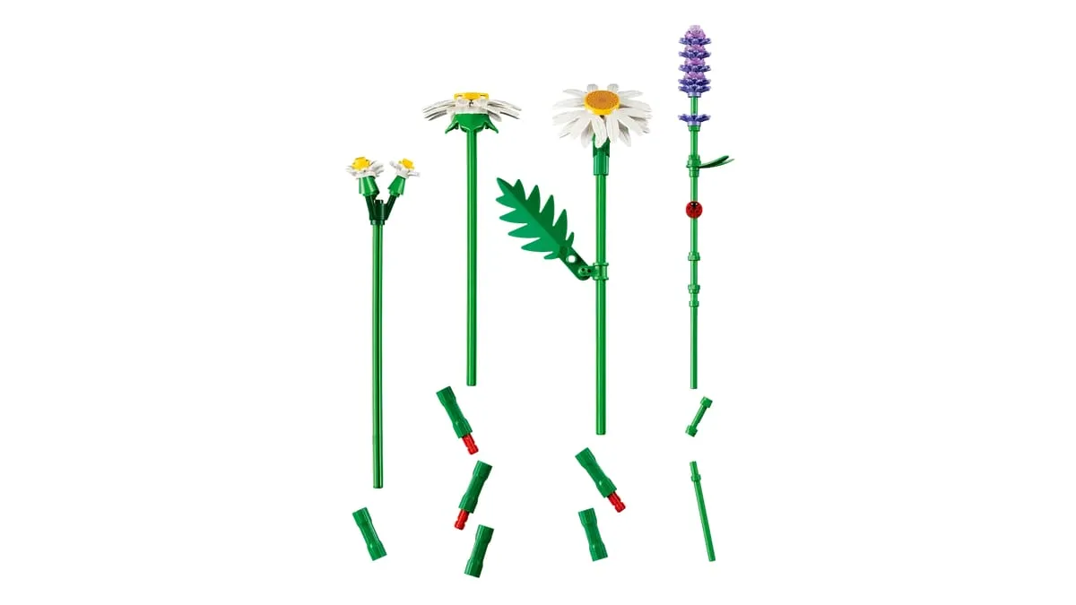 Конструктор LEGO Botanicals Ромашки