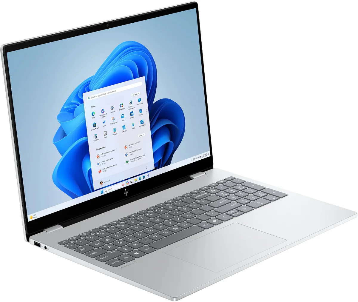Ноутбук HP OLED 16" 2K Touch сріблястий Intel Core Ultra 7 32GB 1TB NVIDIA GeForce RTX 4050