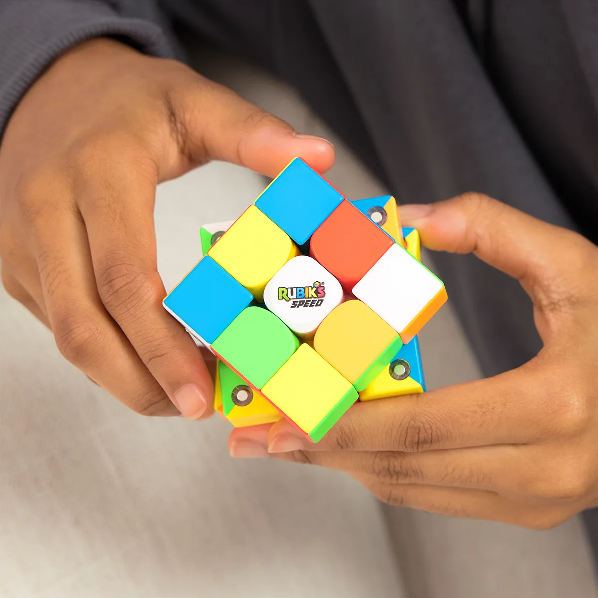 Головоломка Rubik's 3x3 полімерна швидкісна кольорова