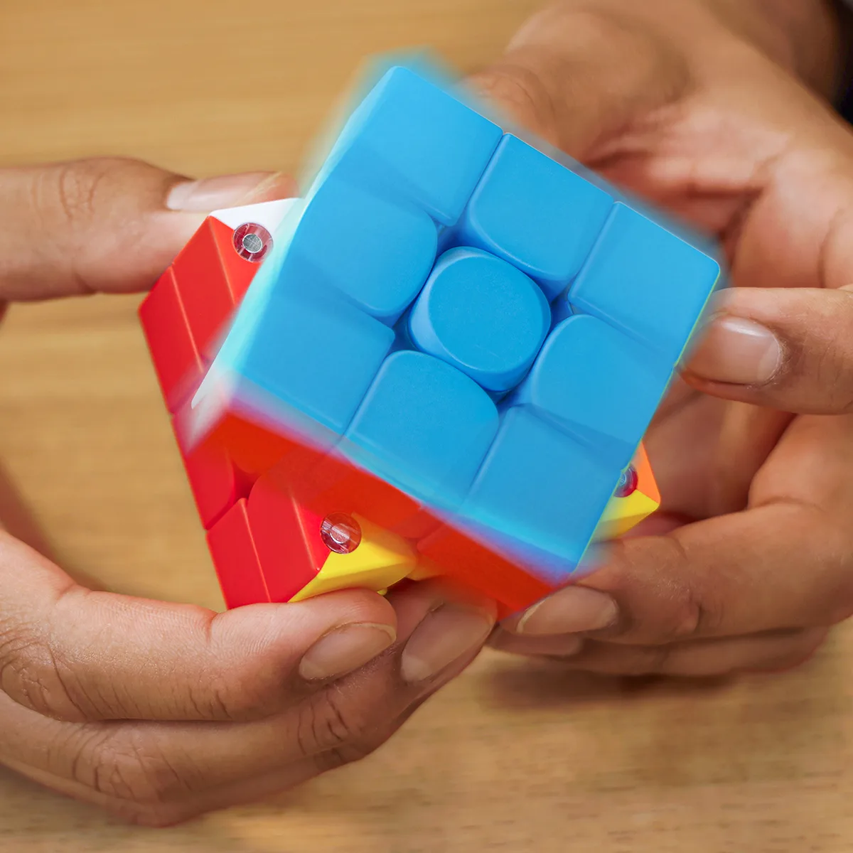 Головоломка Rubik's 3x3 полімерна швидкісна кольорова