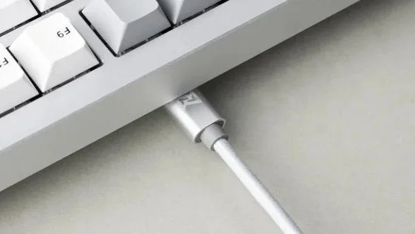Клавіатура механічна Lemokey  P1 Pro 84Key, Keychron Super Brown, WL/BT/USB-A, QMK/VIA, Hot-Swap, EN/UKR, RGB,  Knob, Space Silver