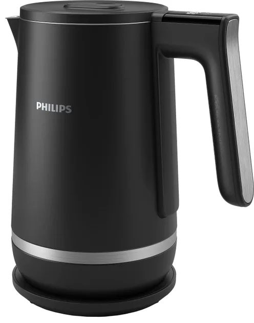 Електрочайник Philips 1,7 л пластик чорний з терморегуляцією та дисплеєм