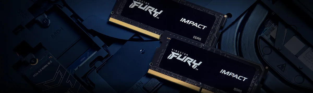 Память ноутбука Kingston DDR5 32GB 4800 FURY Impact