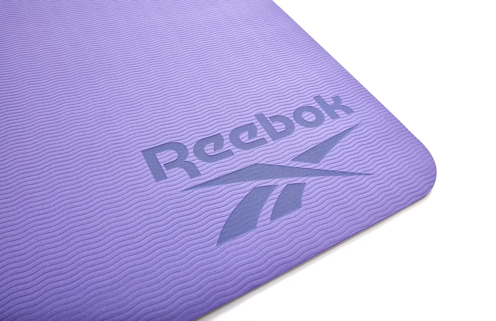 Двосторонній килимок Reebok поліестер 176х61х0,6 см фіолетовий