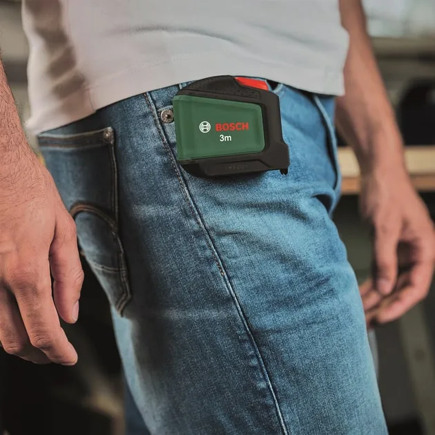 Рулетка Bosch, 3 метри x 19 мм