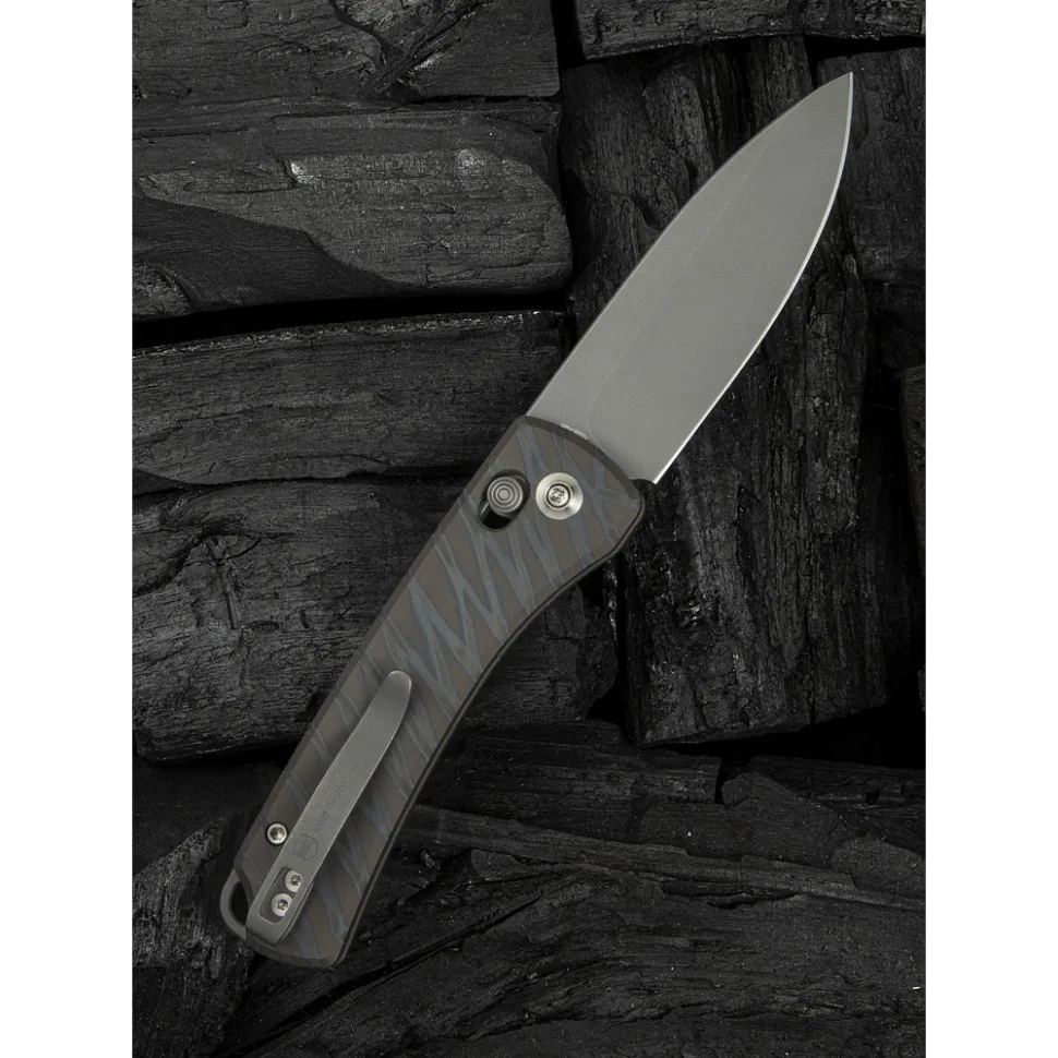 Складаний ніж Weknife титан 176,8 мм темно-сірий CPM 20CV