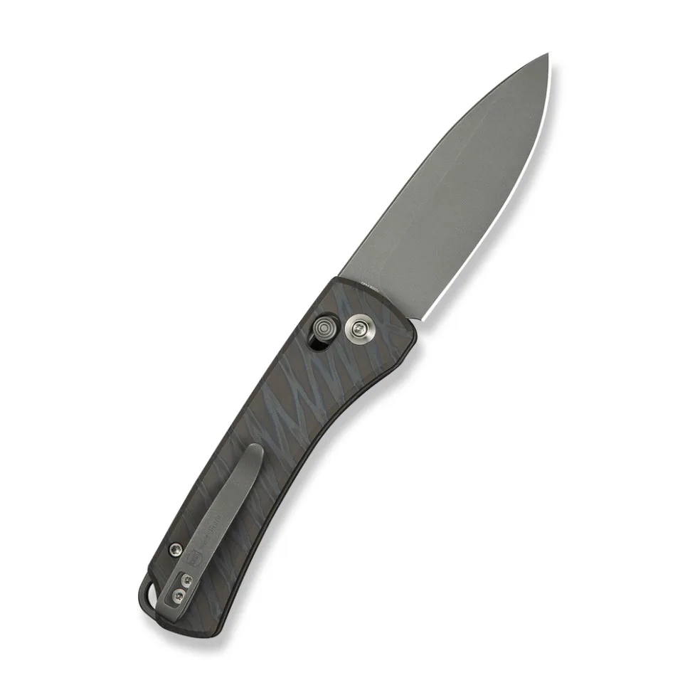 Складаний ніж Weknife титан 176,8 мм темно-сірий CPM 20CV