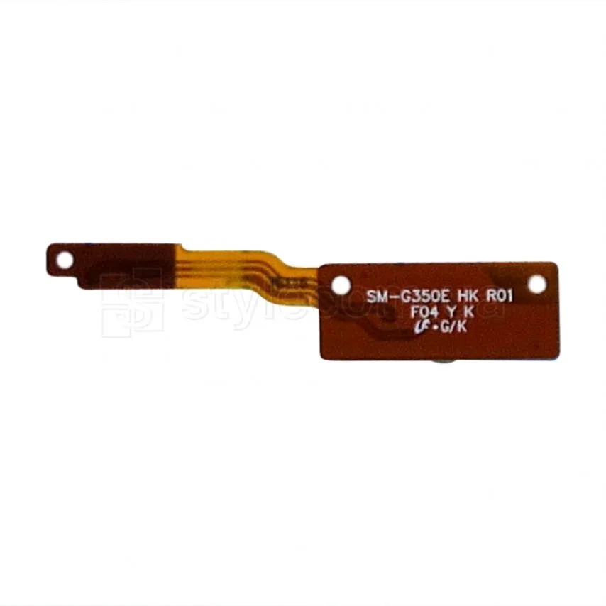 Шлейф для Samsung High Quality 30х2 мм Чорний кнопка Home