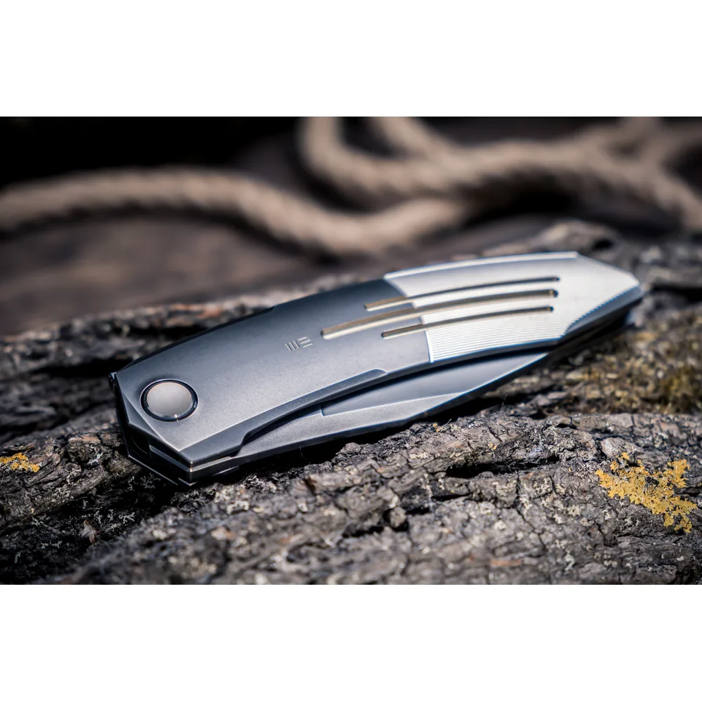 Складаний ніж Weknife M390 224,5 мм Титан темно-сірий