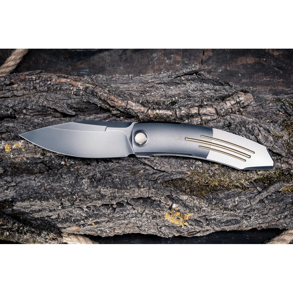 Складаний ніж Weknife M390 224,5 мм Титан темно-сірий