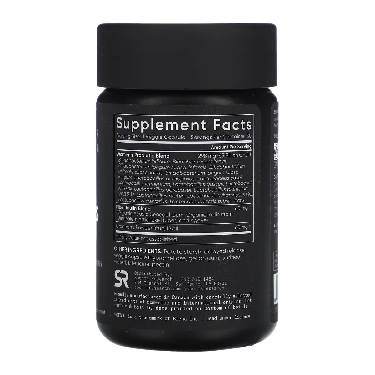 Daily Women's Probiotics 65 Billion CFU - 30 veg caps