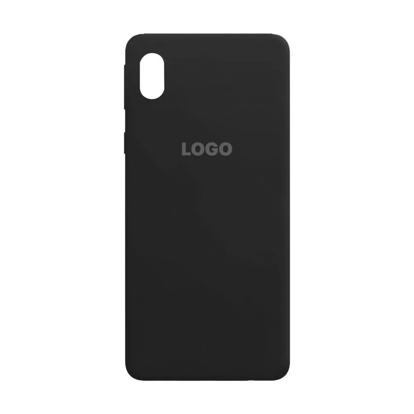 Чохол Silicone для Samsung чорний для A01 Core M01 Core 2020